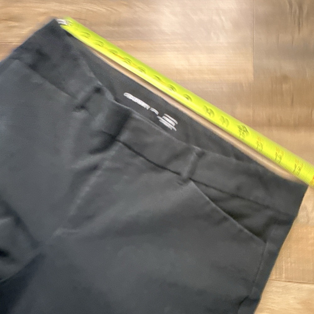 Old Navy High-waisted Pixie Straight Pants Sz 12 Black - Picture 3 of 8
